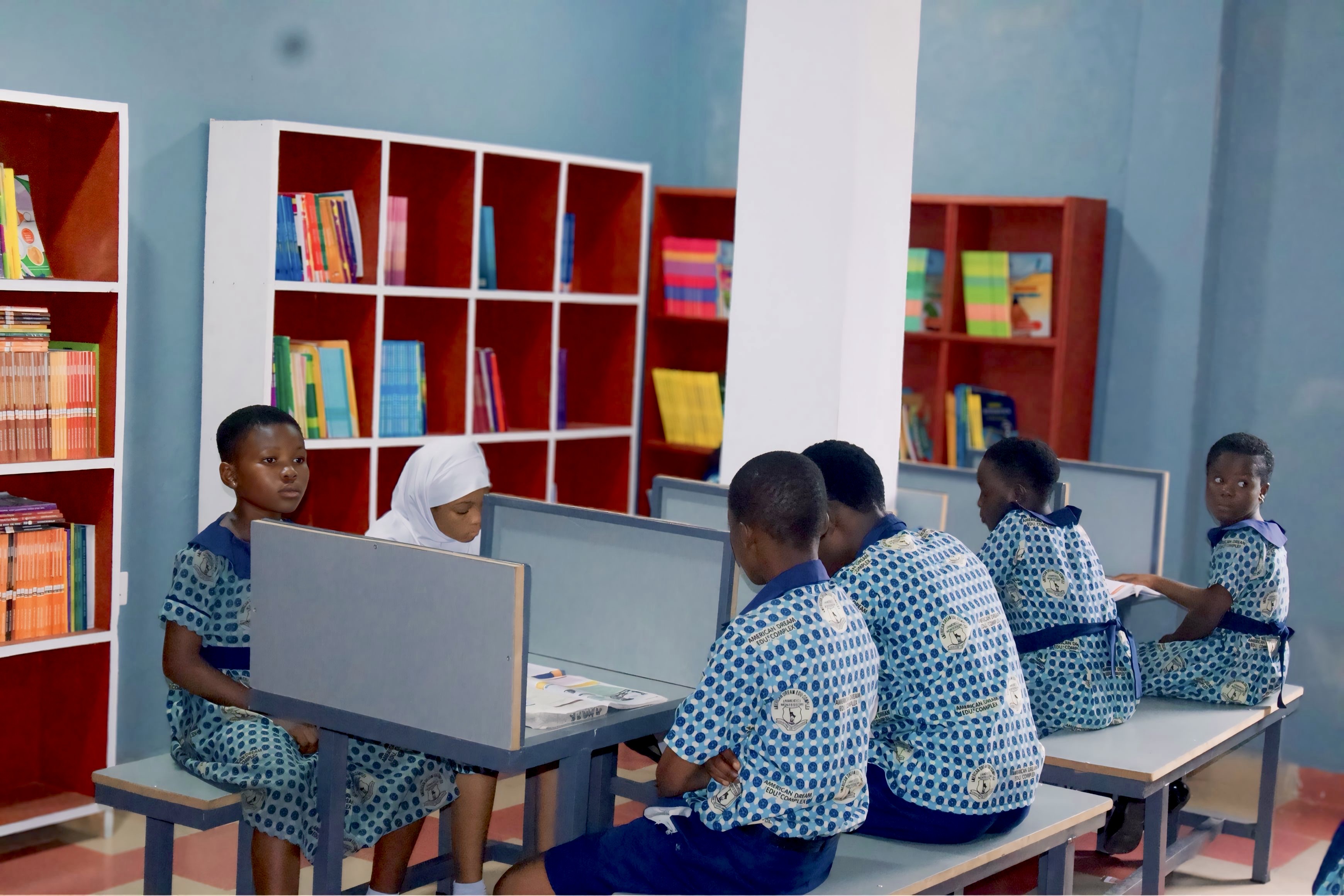 School campus and learning spaces